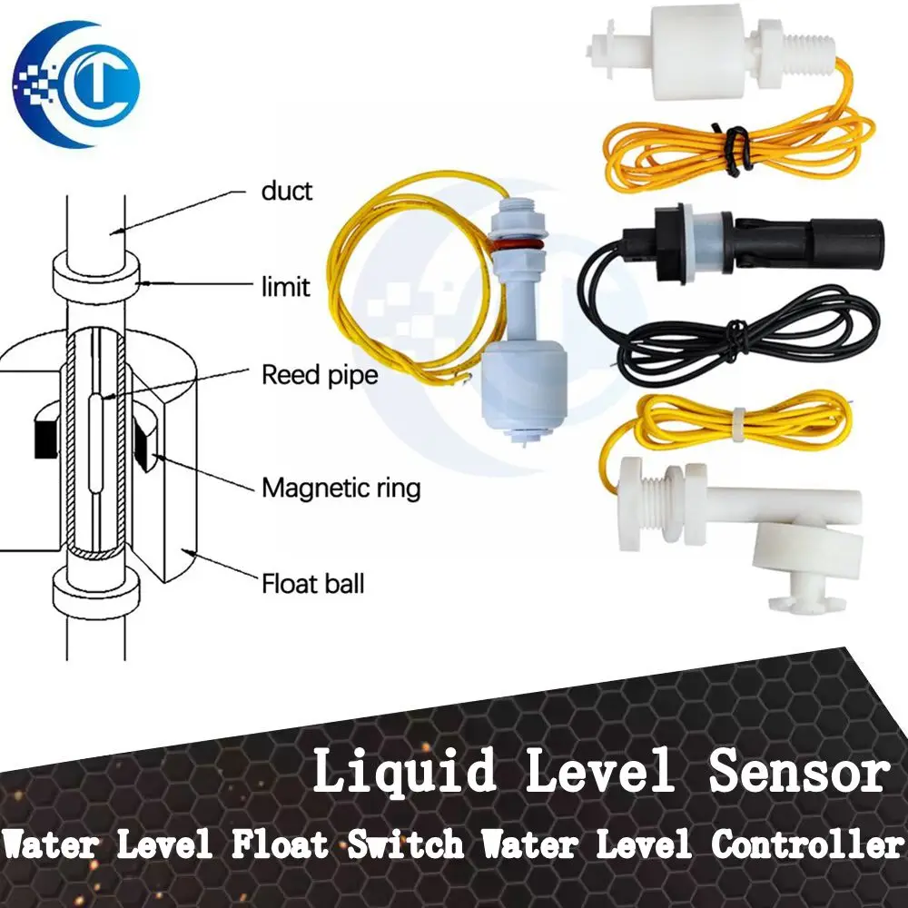 Water Level Float Switch Water Level Controller PP Float Switch Liquid Level Switch Water Level Switch Liquid Level Sensor