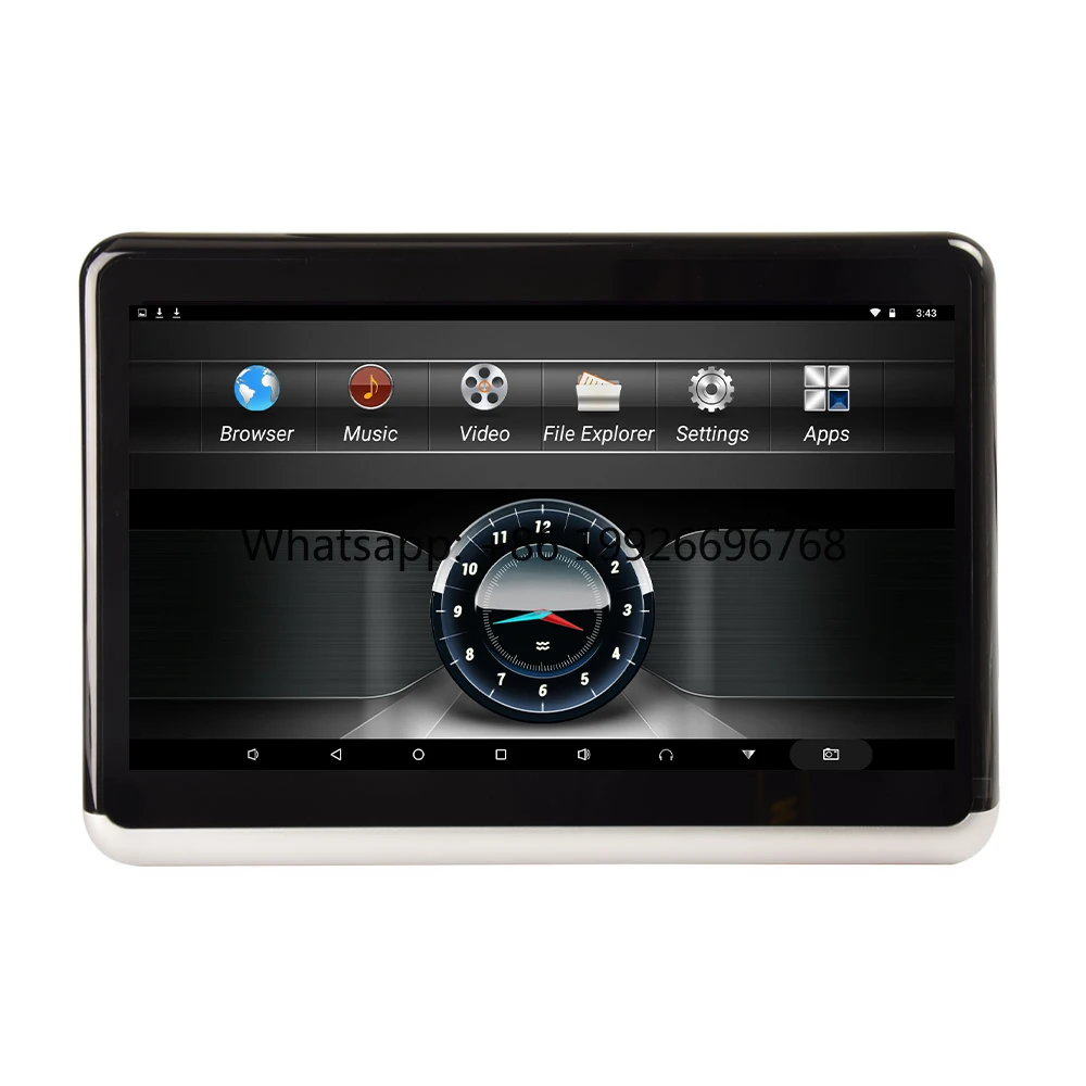 

Multi-Touch Screen 10.1 Inch Factory Price with Android Car Headrest Monitor Video Player Universal Rear Entertainment System