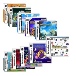 16717in1 NDS Game Card Multiple Emulators Integrated with DSTWO Mini Core US Version English Combined Card