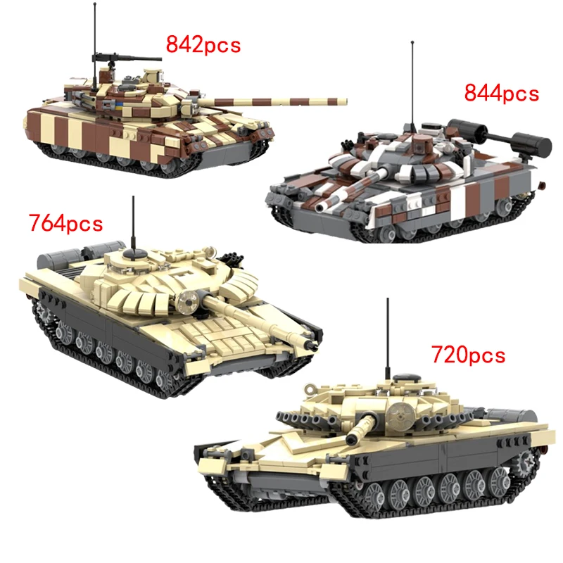 

Собранные строительные блоки из мелких частиц MOC- 107755 107070 Модель танка бронеавтомобиля, головоломка, игрушка для мальчика, орнамент