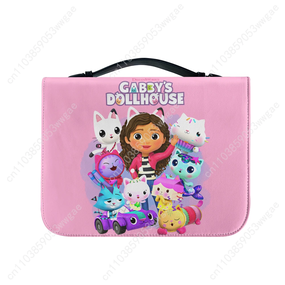 Gabby's Dollhouse Bible Bag Christian Gift Customized Covers Bible Pack Waterproof Leather Bag High Quality Pockets Package Case