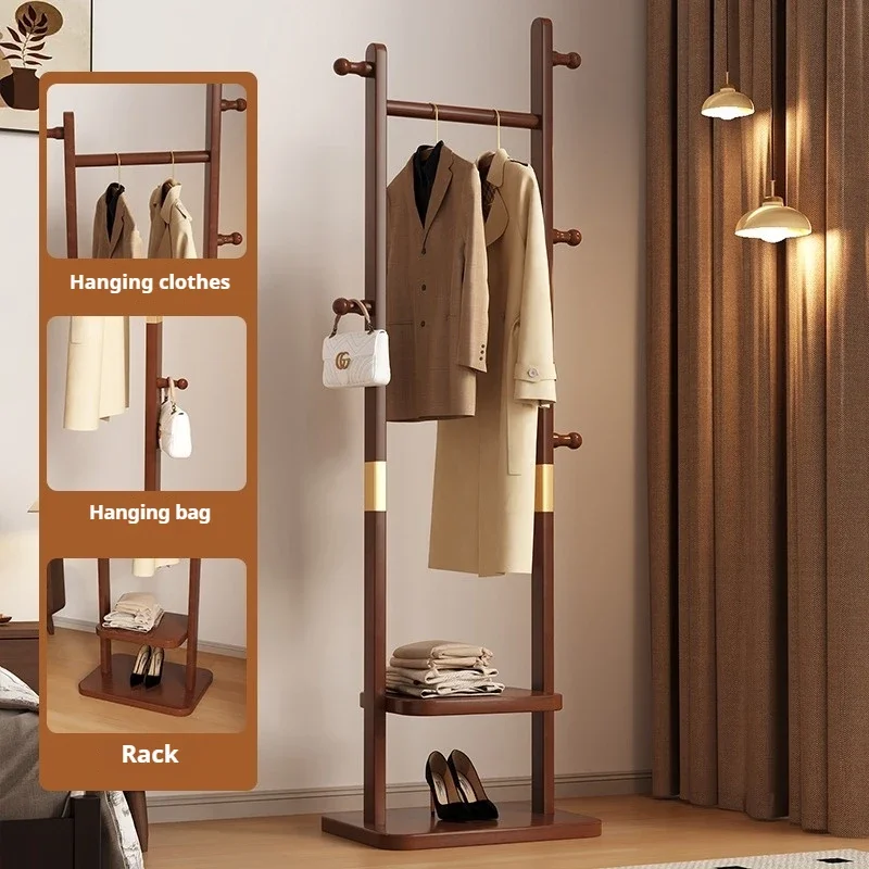 Standing Coat Rack Hall Industrial Clothing Cheap Bedrooms Wardrobes Extension Clothes Hanger Stand Shelf Entrance Boutique image 2