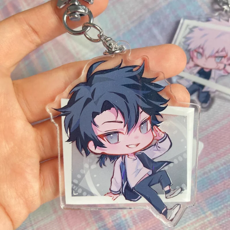 Anime Link click Acrylic Keychain Charm, Lu Guang and Cheng Xiaoshi, Vein
