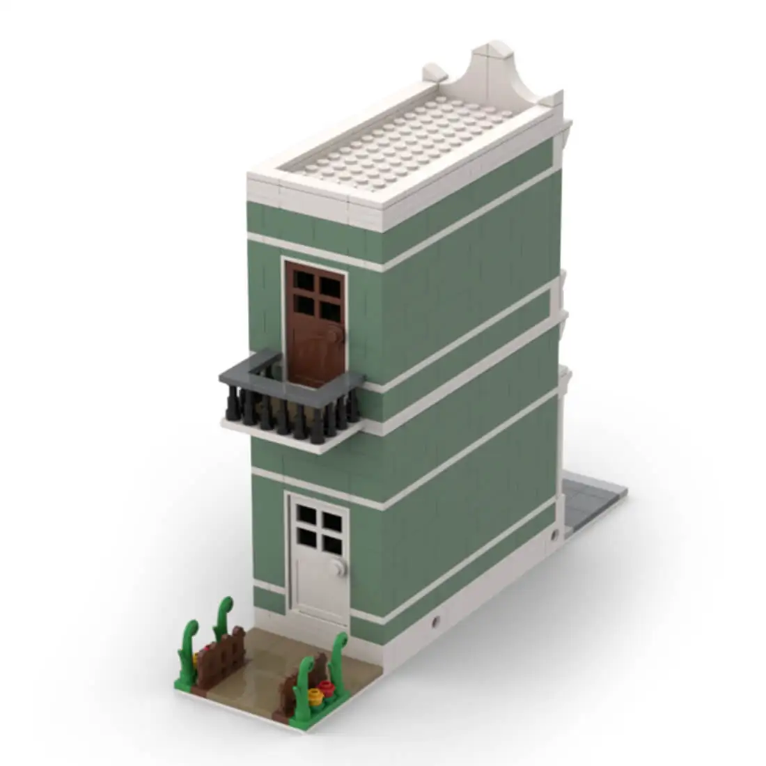 

Custom MOC-78212 Modular Housing Model 484 Parts Toys Gift for Christmas