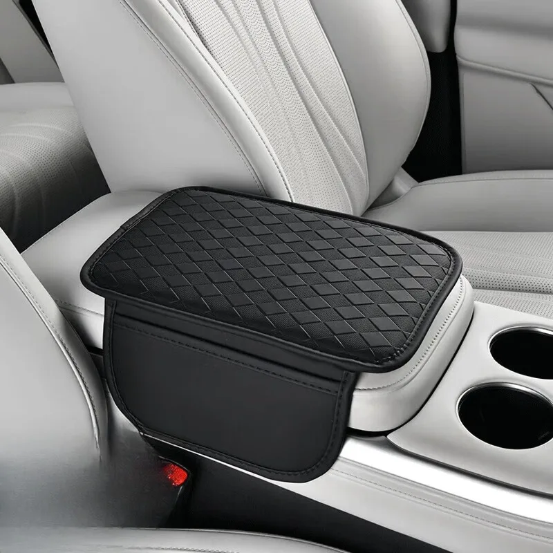 

For Thin Universal Armrest Pad, Anti‑Slip Anti‑Dirt Central Protector with Dual‑Side Storage Accessories