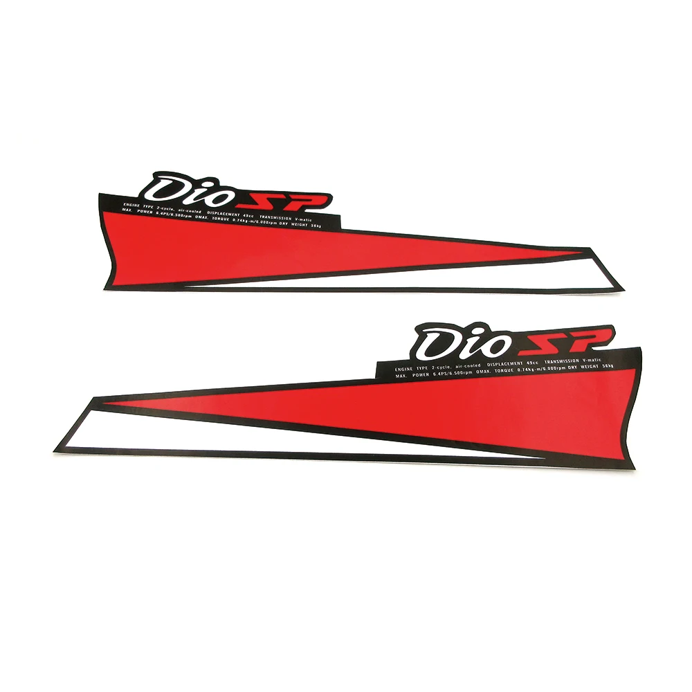 For Honda Dio SP SR DIO50 AF17 AF18 AF27 AF28 Glue Decorative Decals Logo Sticker Motorcycle Scooter Whole Body Fairing Stickers