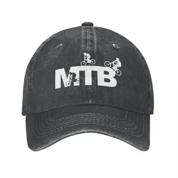 2022 New Spring Autumn Women Men MTB Cycling Logo Baseball Cap Funny Mountain Biker Bike Hip Hop Sun Hat Sport Denim Casquette