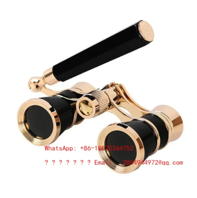 3X25 Theater Mirror with Chain Handle Outdoor Travel and Performance Binoculars High Definition Telescope