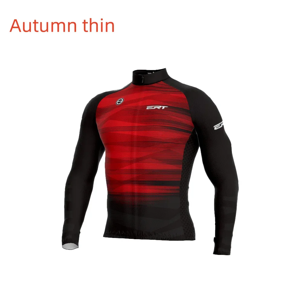 Brasilien Ertracing Pro Cycling Team Herren Sonnenschutz Dünne Langarm Kleine Bike Shirts Ropa Ciclismo Maillot Pro Mtb Bekleidung