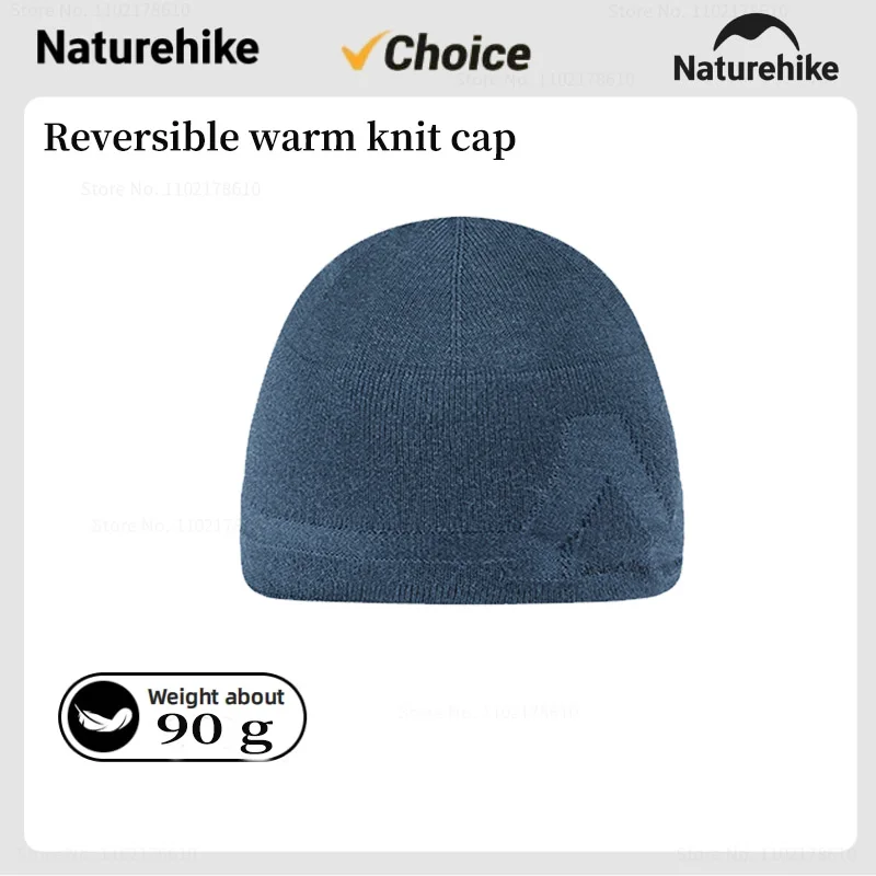 

Naturehike Outdoor Winter Warm Knit Woolen Hat Hiking Climbing Double-sided Warm Windproof Hat Travel Camping Riding Casual Hat