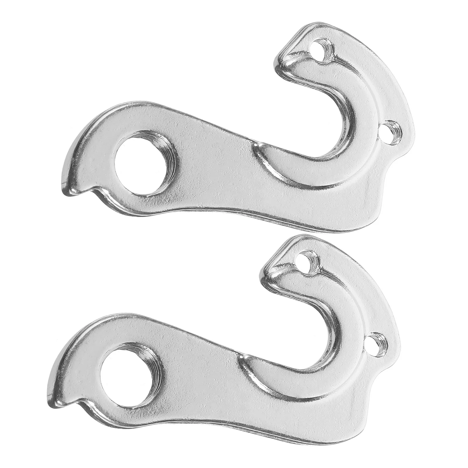 2Pcs Bike Rear Derailleur Hanger Alloy Tail Hook Frame Protection Replacement Part Rear Derailleur Hanger