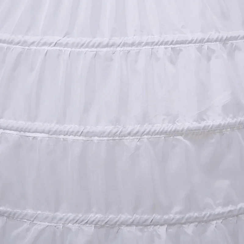 Bridal Wedding Dress Petticoat Six Hoops Adjustable