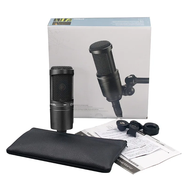 

Wired condenser microphone live streaming host recording conference microphone audio book