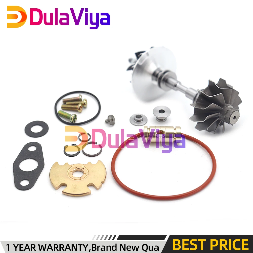 

GT1544V Turbo Shaft and Wheel + Repair Kit For BMW Citroen Ford Mazda Peugeot Volvo 1.6 HDi 80Kw FAP DV6TED4 2004- 750030 753420