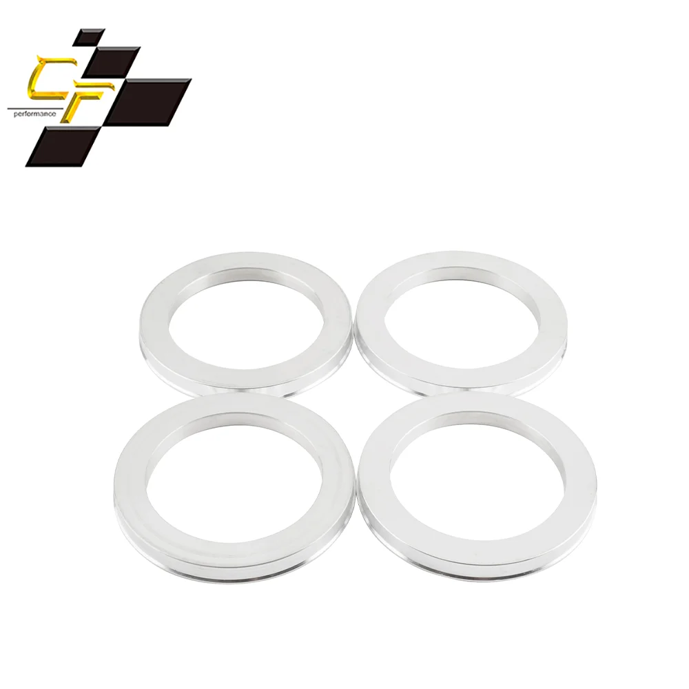 

CF Performance 4pcs Hub Centric Ring 106mm (4.17in)(+-1mm)/78.1mm(3.07in)(+-1mm)Wheel Center Hub Ring Bore Spacer Aluminum Alloy