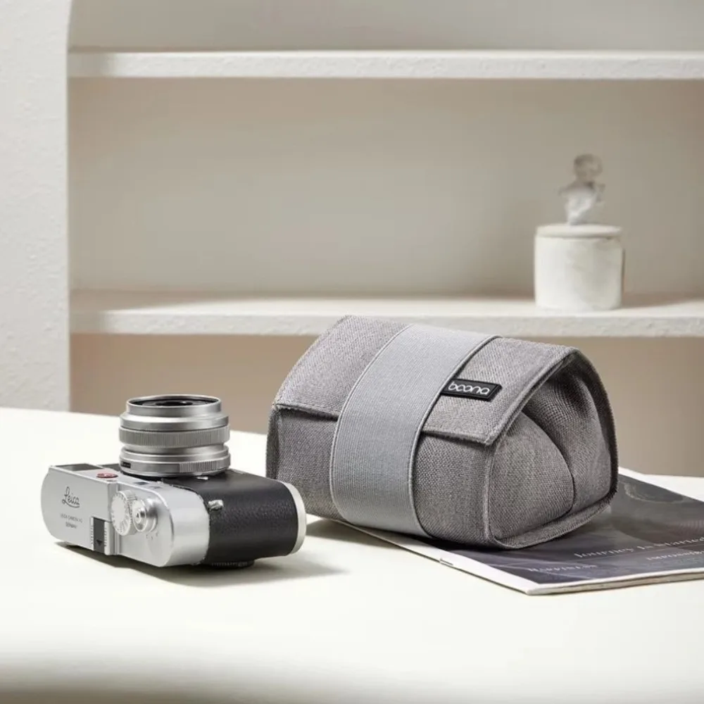 Multi-Purpose Camera Organizer Bag Portable Padded Interior Camera Storage Bag Water-Resistant Fabric Shockproof Protection