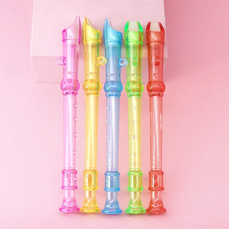 Children's 6-hole mini vertical flute creative baby early education music small flute enlightenment instrument students