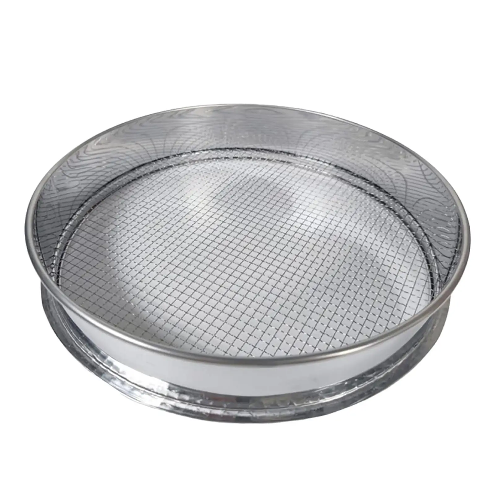 Durable Stainless Steel Garden Soil Sieve Portable Mesh Rock Sifter Multifunctional Dirt Screen for Filtering Soil