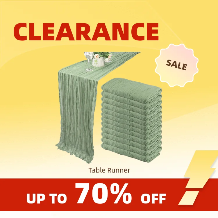 

Clearance_10 шт. марлевая дорожка для стола в стиле бохо марлевая дорожка для стола 40x270 см романтическая дорожка для стола для свадьбы, свадебного душа, рождения