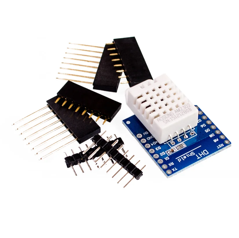 DHT Pro Shield for  D1 mini DHT22 Single-bus digital temperature and humidity sensor module sensor