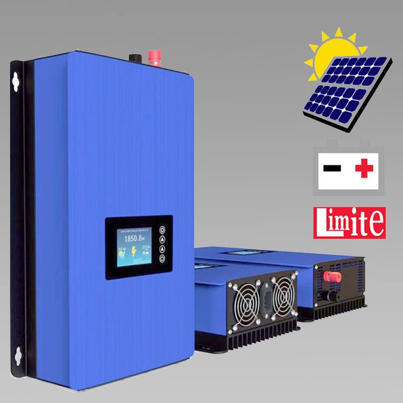 3000W Wind Energy Grid Tie inverter MPPT Pure Sine Wave With Internal Limiter,Battery Discharge Mode DC45-90V to AC230V Home Use