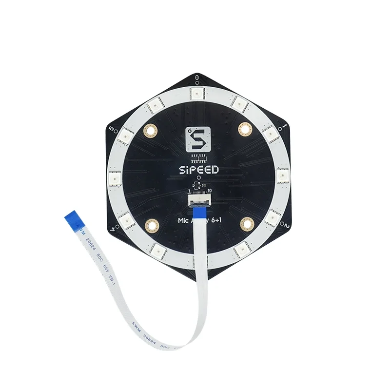 Sipeed 6+1 Mic Array Sound Source Localization Beamforming Speech Recognition Microphone Array Sipeed Authentic