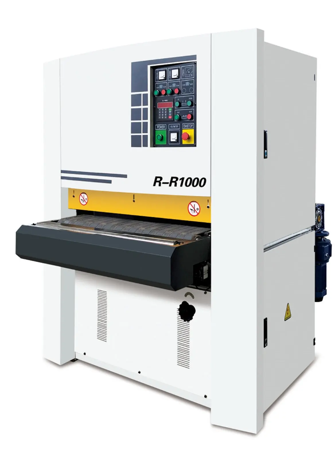 Woodworking Wood MDF Plywood Board Primer Lacquer UV Coating Paint Wide Belt Brush Polishing Drum Sander Sanding Machine CE