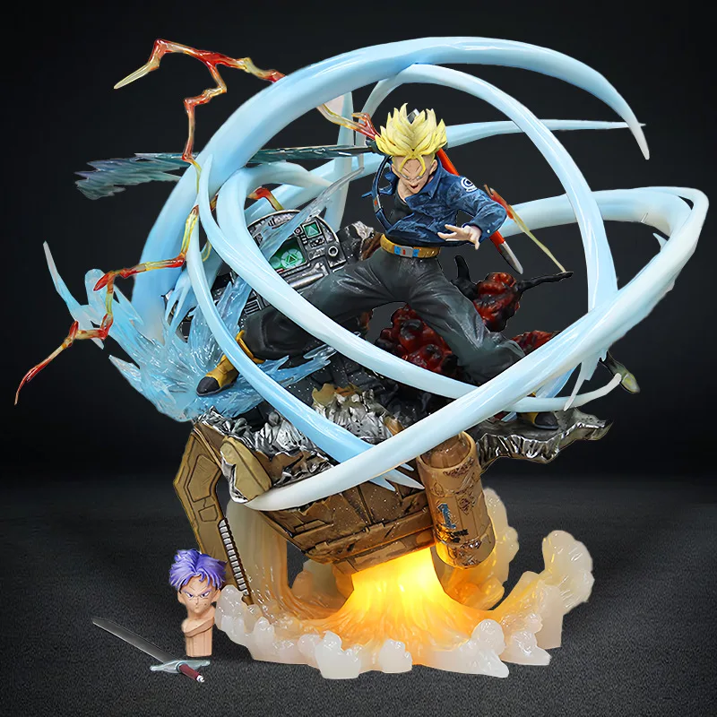 

25cm Dragon Ball Handmade Last Sleep Grand Tex Ls Double Head Double Knife Limited Edition Gk Handmade Birthday Gift Collection