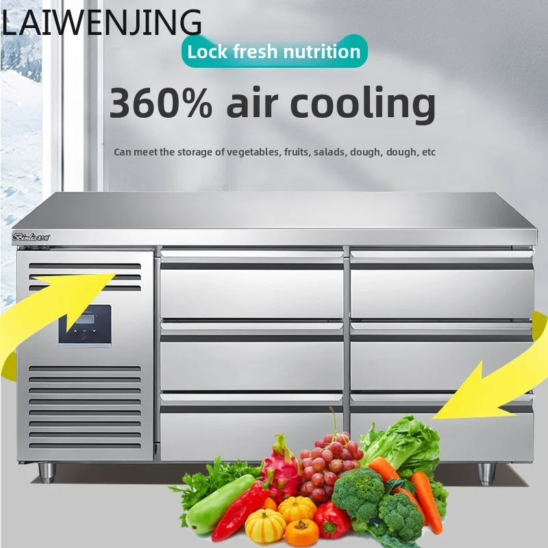 

SGF Refrigerated Workbench Commercial Operator Refrigerator Bar Equipment