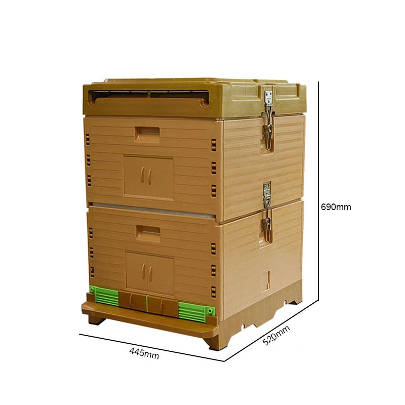 Plastic Beehives for Beekeeper Supplies Multifunction Double Layers Insulation Bee Hive House Box Beekeeping Equipment and Tool