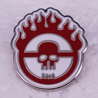 Mad Maxs Fury Road War Boys Skull Grill Fender Badge Enamel Pin Jewelry Gift for Film Buffs Cult