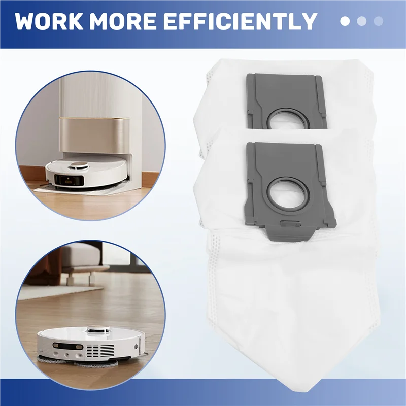 

For Dreame X40 Ultra / X40 Pro / S30 Pro Ultra Robot Vacuum Cleaner Main Side Brush HEPA Filters Mop Cloth Dust Bagsa83x