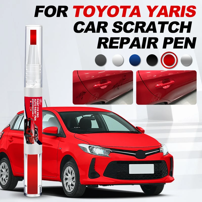 

Автомобильные инструменты и аксессуары для Toyota Yaris 1999-2025 XP90 XP130 XP210: Карандаш для ремонта краски, средство для удаления царапин, DIY аксессуары для авто