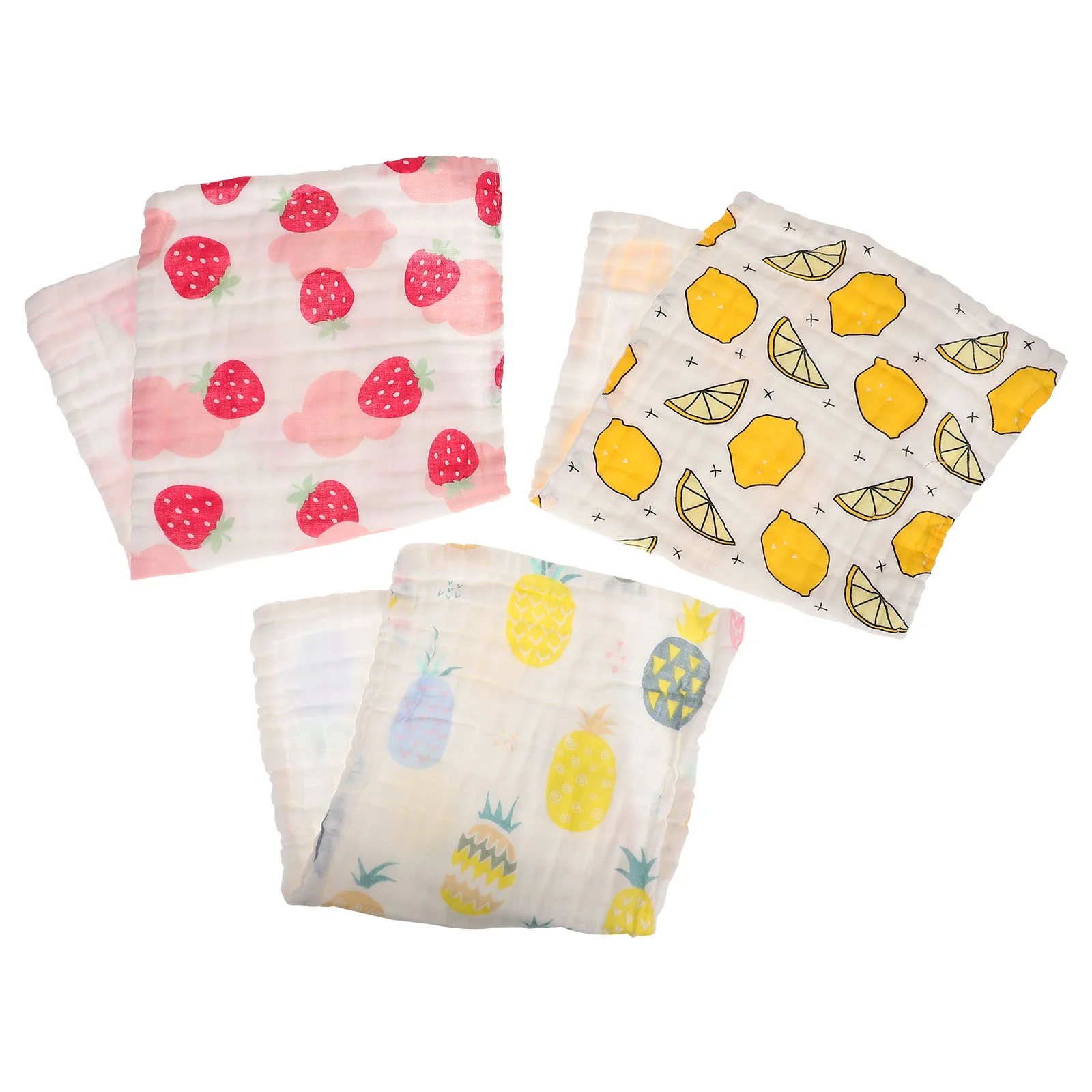 

3 Pcs Kids' Towel Infant Burp Cloth Baby Towels Girls Washcloths for Burping Face