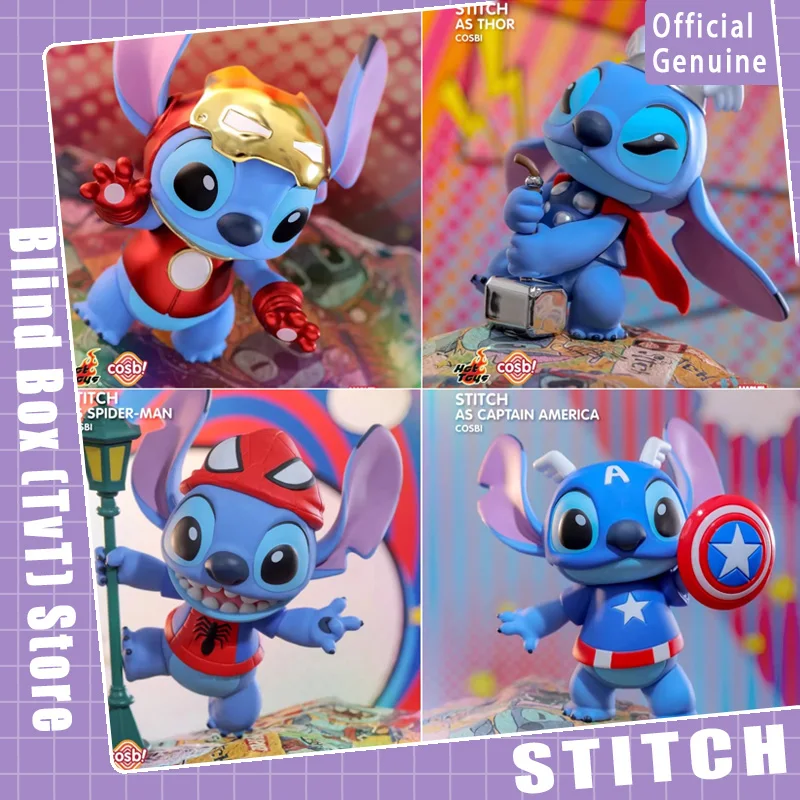 

Новые оригинальные популярные игрушки Cosbi Stitch Series слепая коробка Kawaii фигурки мини-коллекция настольные украшения фигурка подарок на день рождения для мальчика