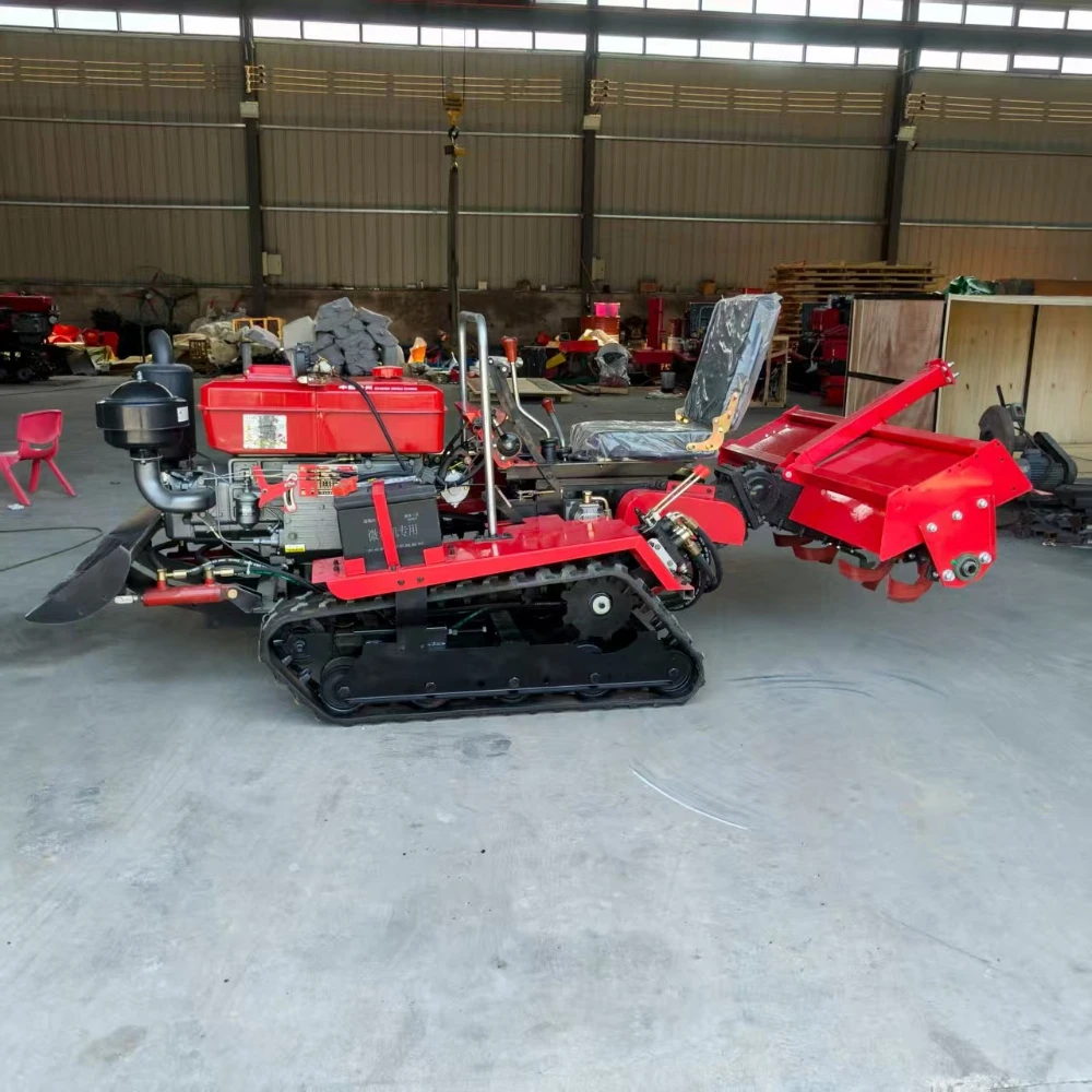 محرك ديزل جرار زاحف، مناسب للزراعة وحقول الأرز والأرض الجافة وعمر الخدمة الطويل بسعر الجملة