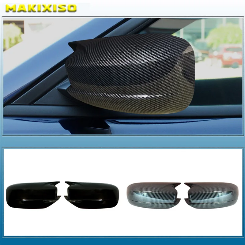 Auto-Seitenspiegelabdeckung aus Kohlefaser für Dodge Charger 2011-2022