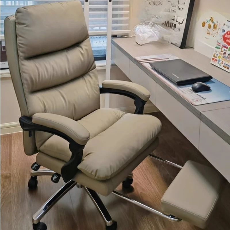 

Leg Rest Wheels Office Chair Ergonomic Modern Mobile Vanity Office Chair Gaming Computer Sillas De Oficina Home Accessories