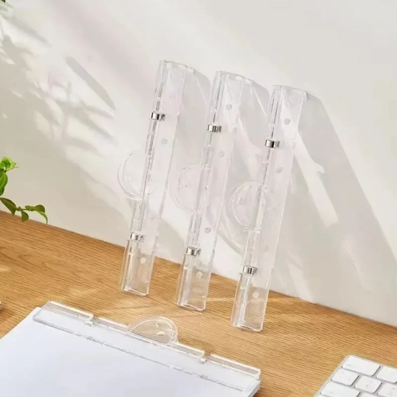 

Acrylic Transparent Clip Stationery Folder Paper Clip Blackboard Book Clip A4 Whiteboard Strong Magnetic Clamp File Folder