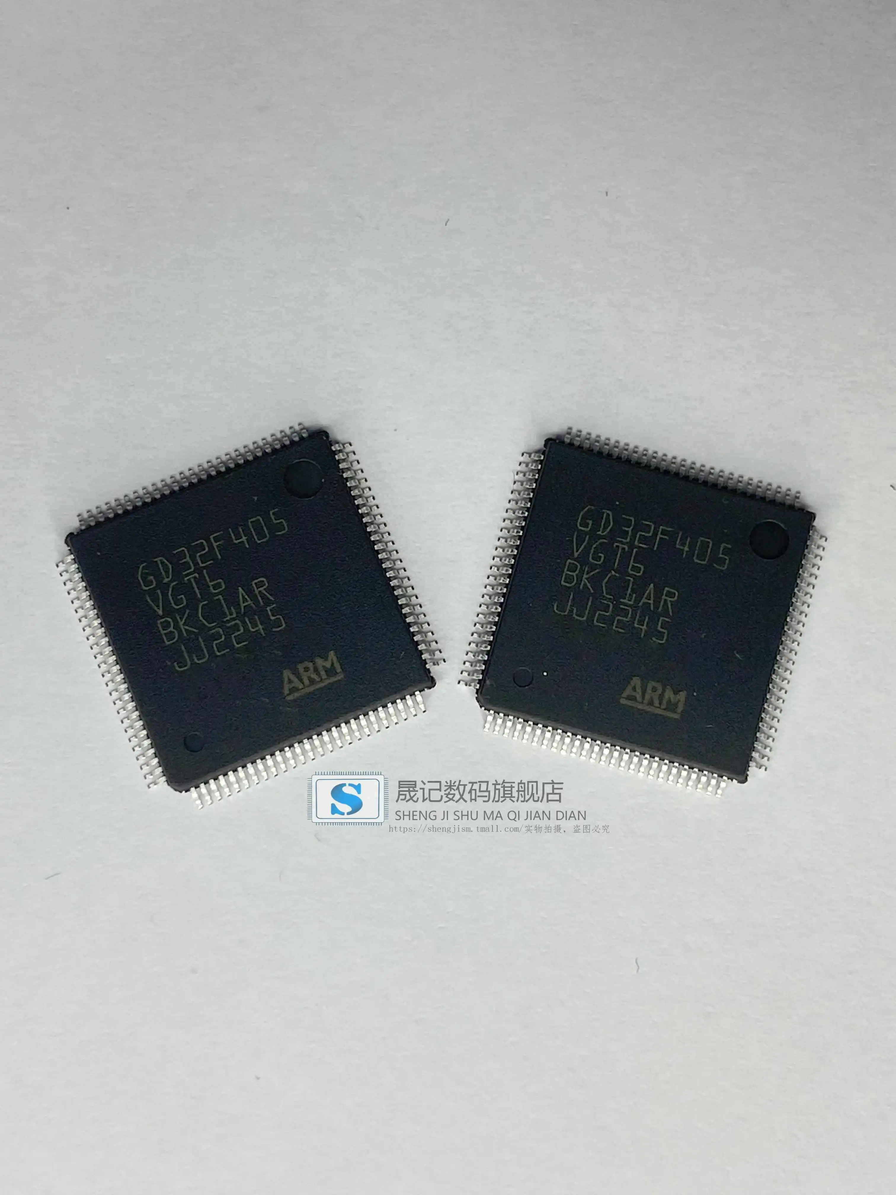 Free shipping    STM32F405VGT6 STM32F405 GD32F405VGT6 QFP100    10PCS