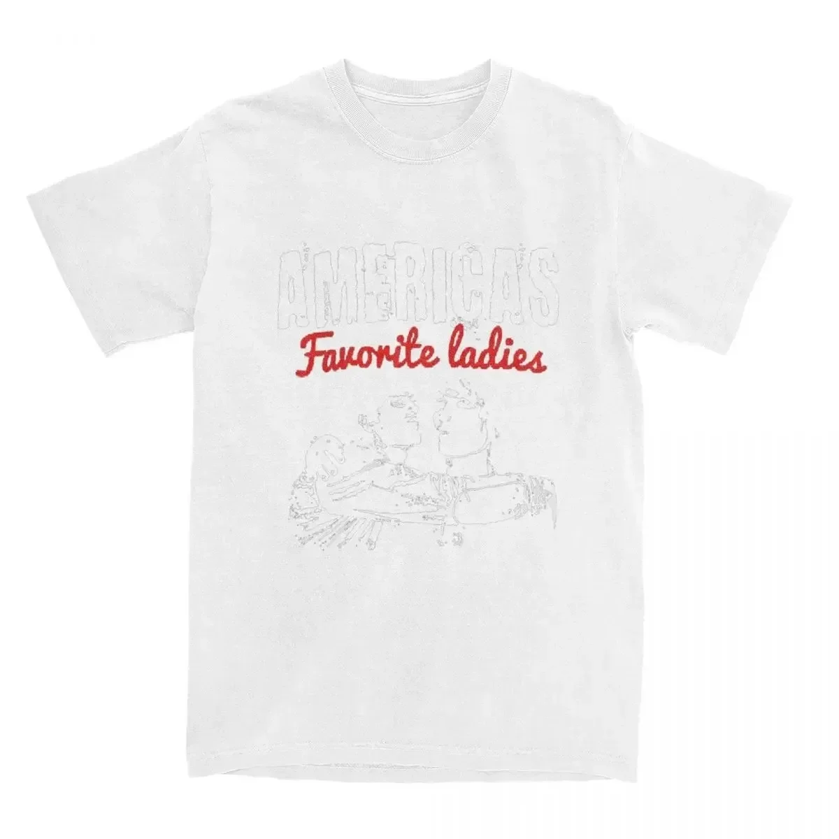 America\'s Favorite Ladies Shirt Merch Jake Webber Johnnie Guilbert T Shirts 100% Cotton Clothing Fashion Tees Summer