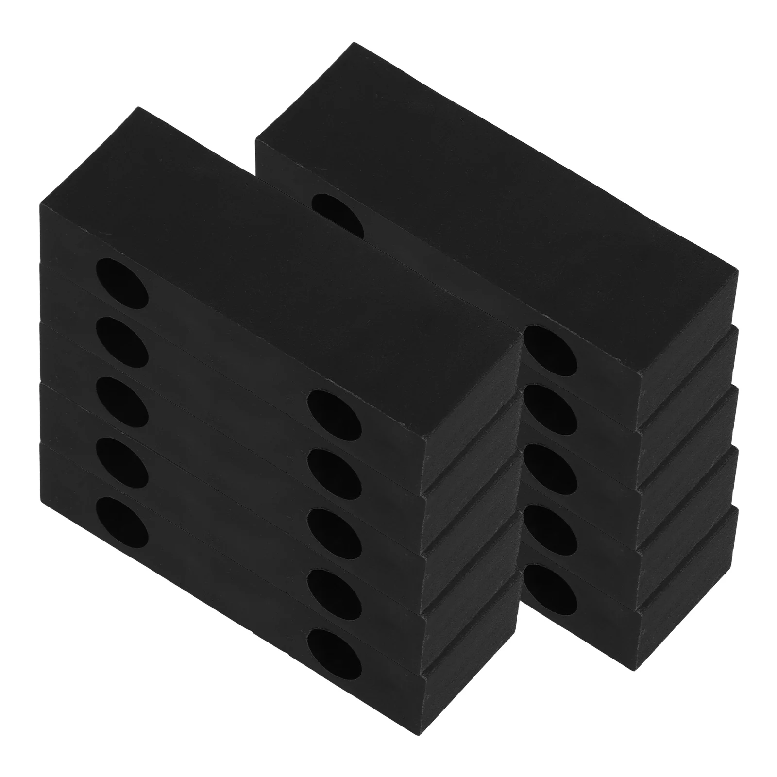 

10pcs Door Limiter Block Double Hole Window Block Sliding Door Window Positioning Hidden Adjustable Security Lock For Sliding
