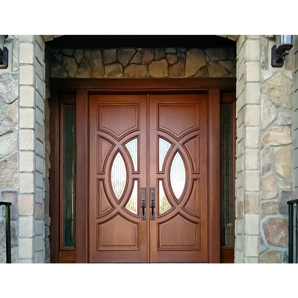 

Деревянная входная дверь из массива дерева для виллы, на заказ, превосходное качество