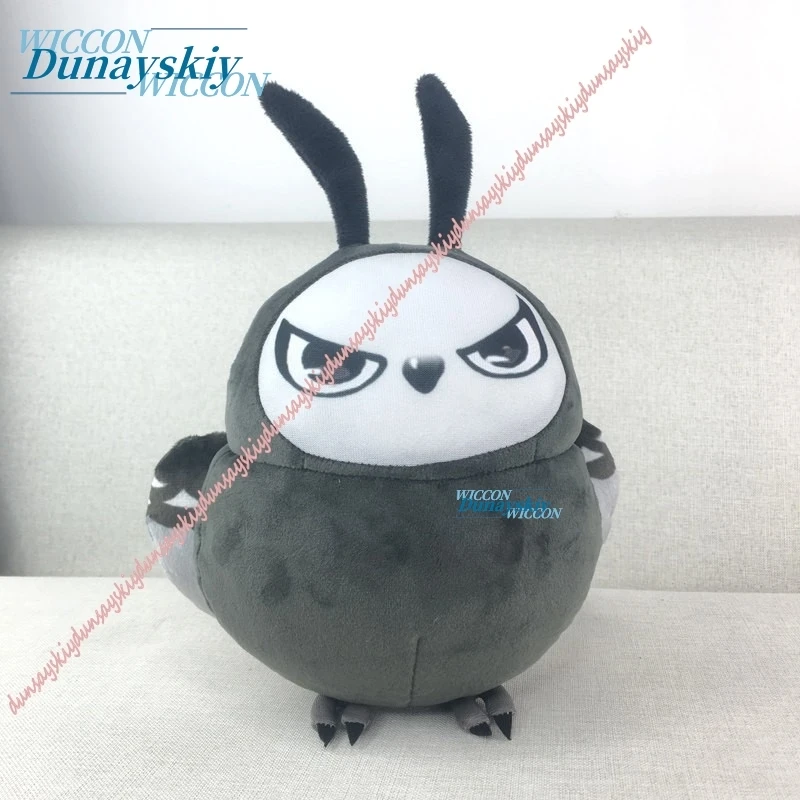 23cm Stuffed & Plush Cartoon Mascot Anime Game Nu: Carnival Cosplay Cute Owl Plush Stuffed Doll Plushie Pillow Toys Safa Cushion - view 4