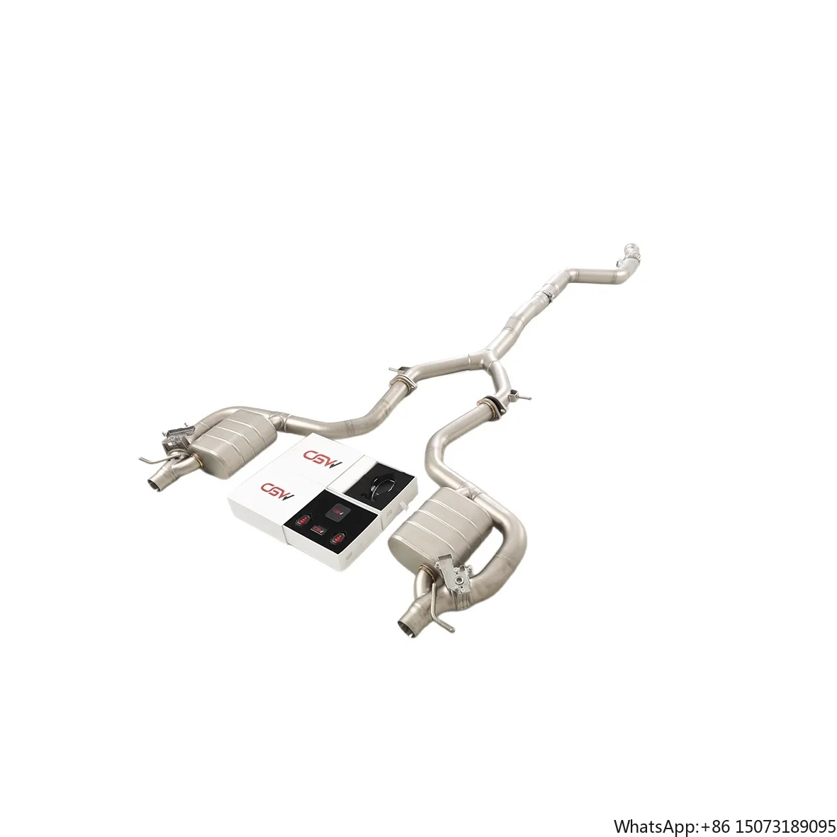 

CGW High Performance Exhaust Vlavetronic Remote Control Catback System Pipes for C43 2024