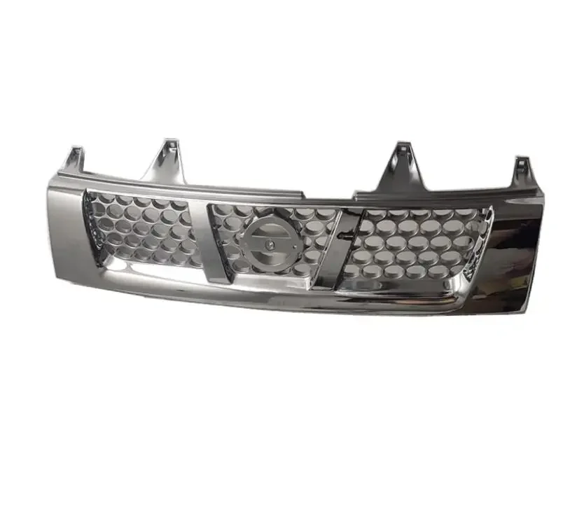 1 or 2 Piece grille for Nissan D22 chrome strip for Paladin front bumper cover for Navara