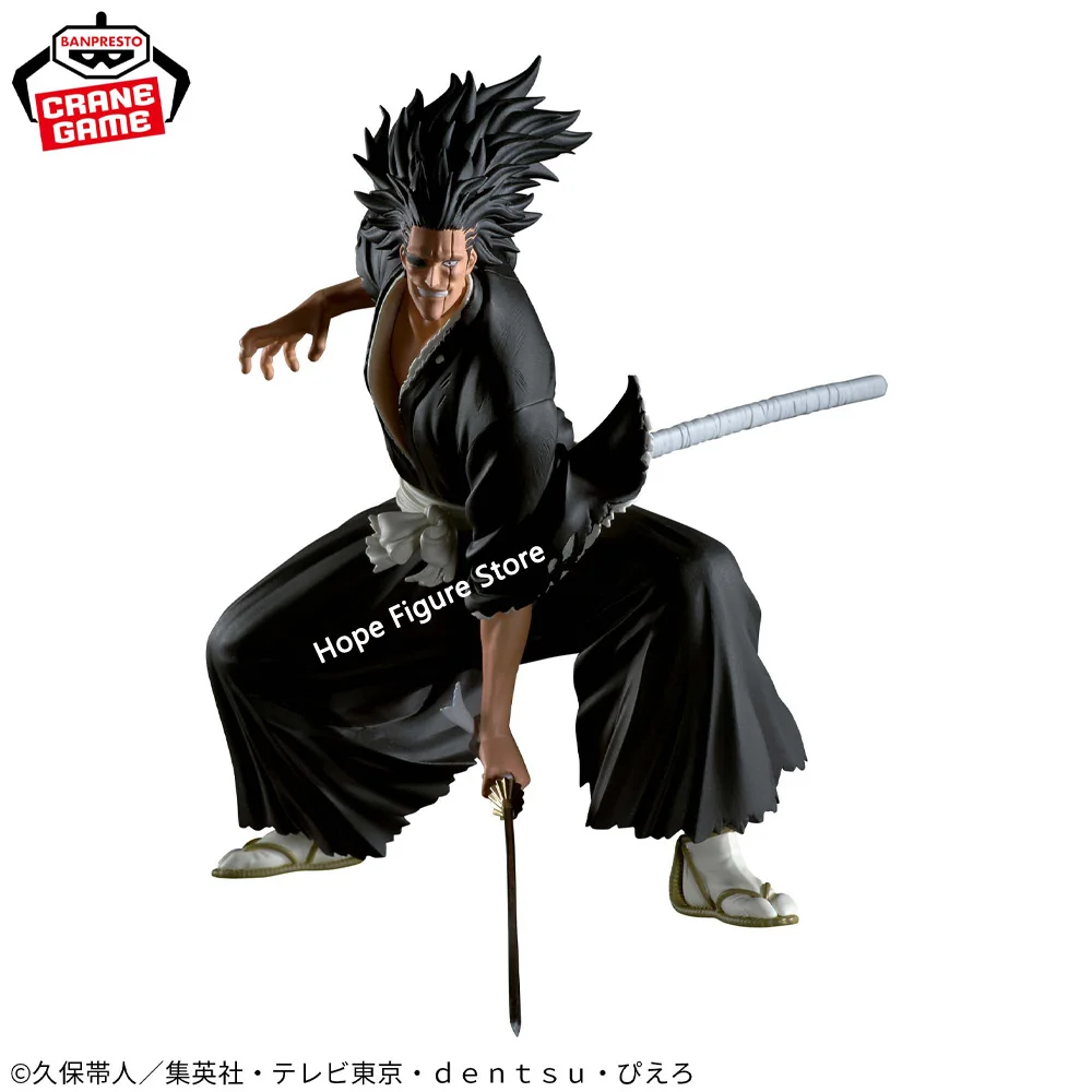 In Stock Original BANPRESTO VIBRATION STARS BLEACH Zaraki Kenpachi Figure Anime Model Genuine Boxed Toy