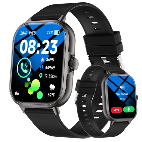 Outdoor sports smartwatch, wireless calling, information reminder, men's and women's multifunctional sports watch