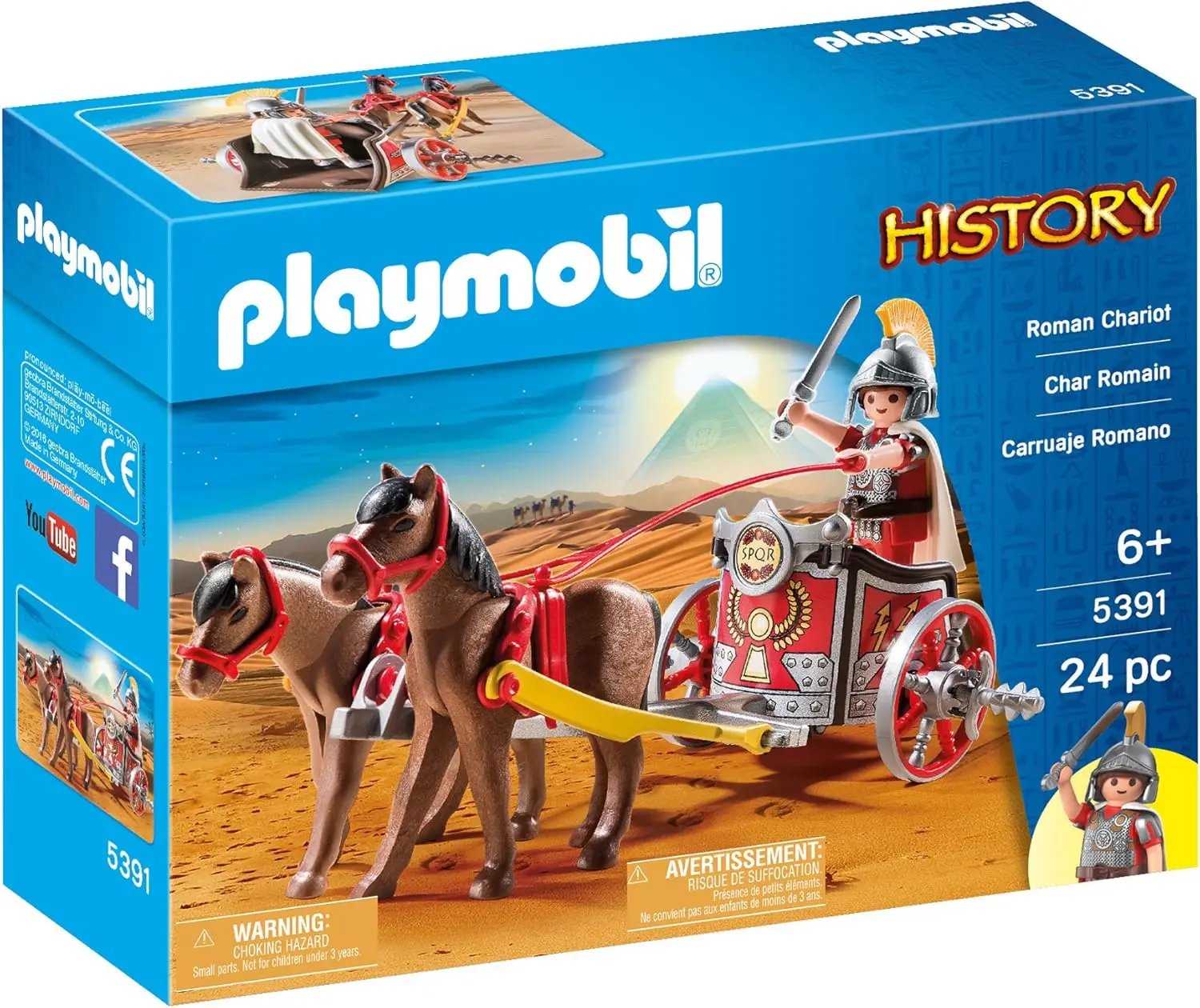 

Roman Chariot, PlaySets Suitable for Children Ages 4+