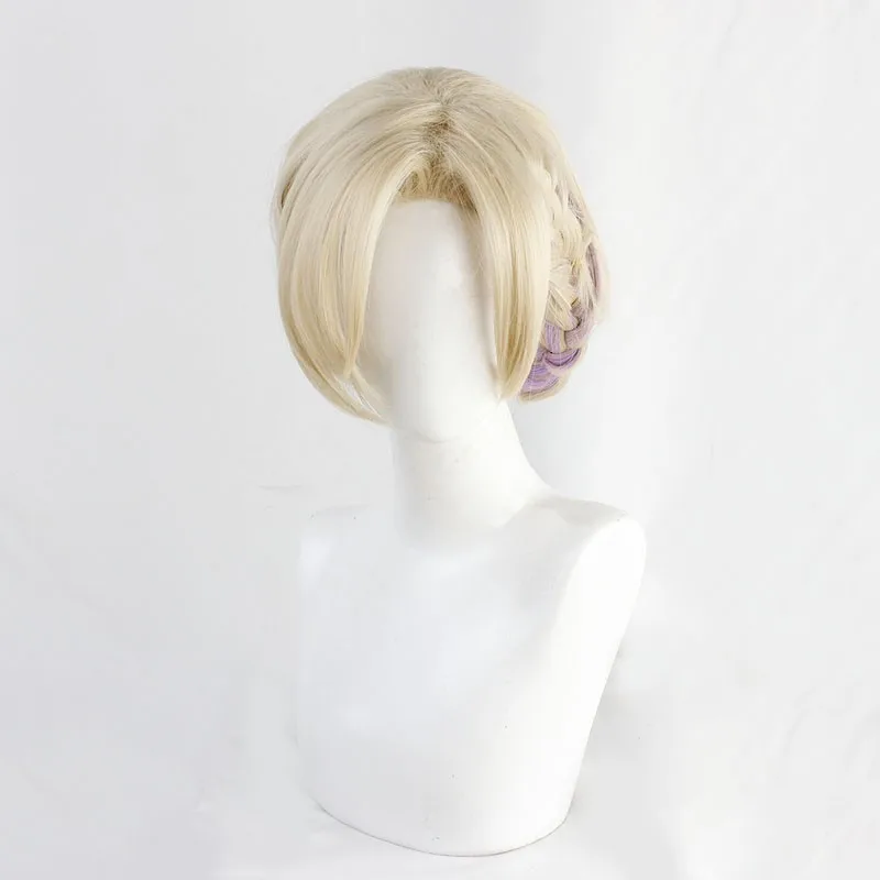 الملتوية العجائب فيل شوينهايت حورية البحر شعر مستعار تأثيري أنيمي لعبة لعب الأدوار زي حفلة الدعامة الشعر الاصطناعية ألياف مقاومة للحرارة